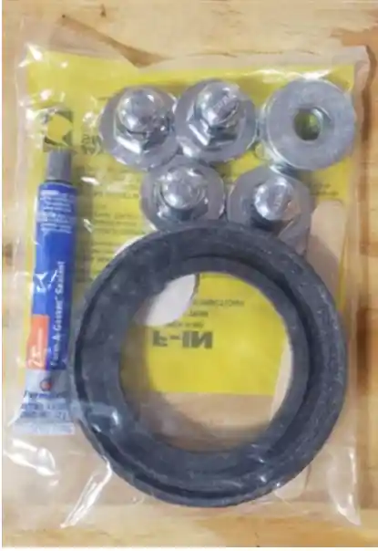 JAY R SMITH MFG F-1N Finish Trim Kit for 0200 Series Adjustable Fixture Supports in Siphon Jet Water Closets