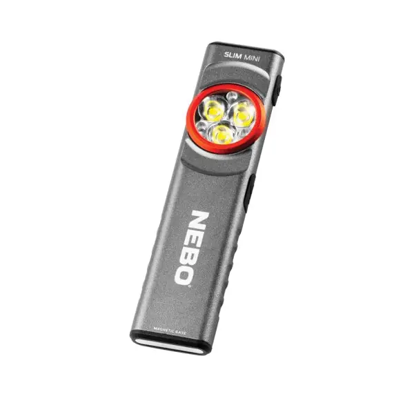 NEBO FLT-1042 SLIM Mini 250 Lumens LED Rechargeable Flashlight