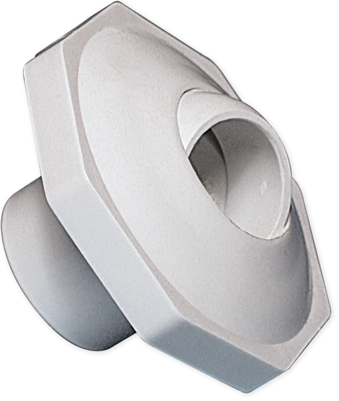 Waterway Plastics 550-9240 1 Eye Return Fitting Self Align WHT