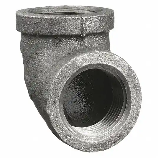 DIRECTEDAIR DAB019S-05 1/2 in. Black Malleable Iron 90-degree Street Elbow