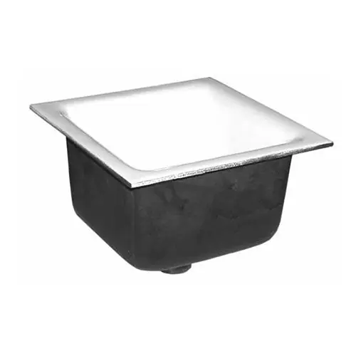 JAY R SMITH MFG 320-Y03 3 INCH NO-HUB CAST IRON SANITARY FLOOR SINK WITHOUT FLANGE