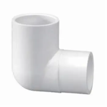 NIBCO 409-010 1 in. Spigot x Slip Joint Schedule 40 PVC 90-degree Street Elbow