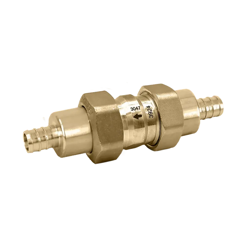 Caleffi NA20657C 3/4 PEX Crimp 1 Nut Washer Check