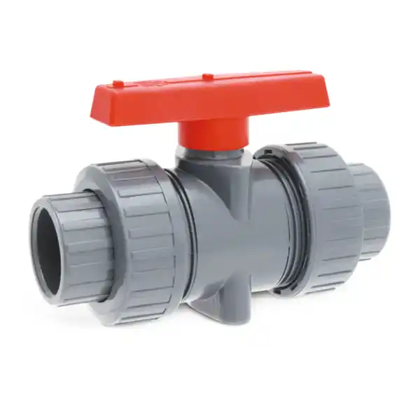 HAYWARD TBB2015CPFG 1-1/2 CPVC True Union Ball Valve w/FPM o-rings