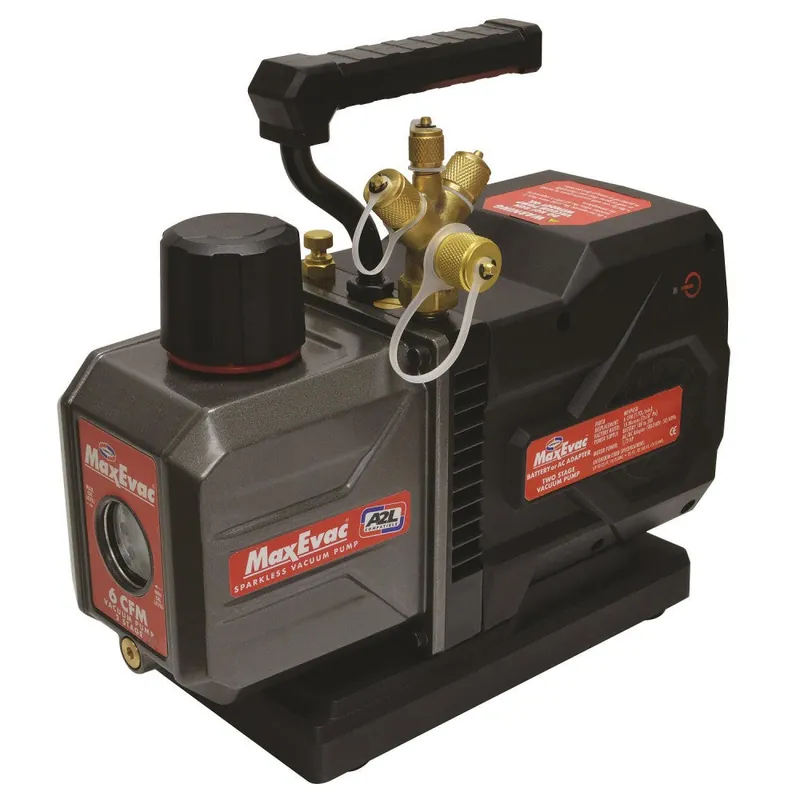 Uniweld Products MEVP6SB MAXEVAC 6CF A2L Pump 18V to 20V Battery