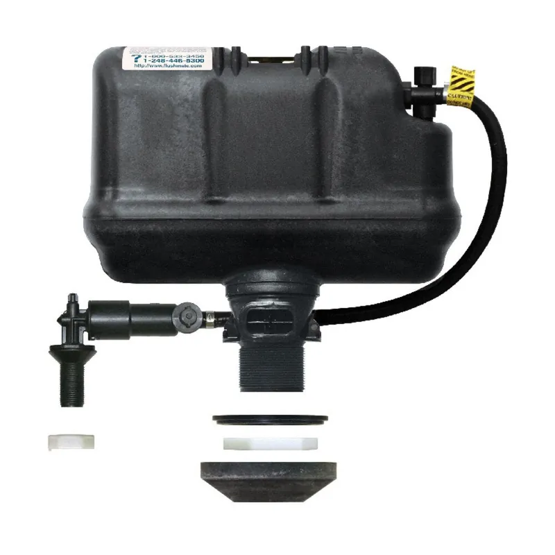 Sloan Valve M101526F43 1 GPF Black Plastic Complete Pressure-Assist Flush System