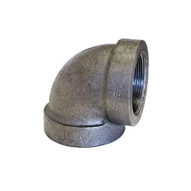 ASC Engineered Solutions 2D.BCL ELL 2-1/2 BLK CI 125# THRD FIG 21