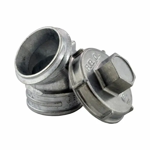 R.W. Beckett 13321 2 MNPT SpeedFiLL Scully Straight-Cored Connector
