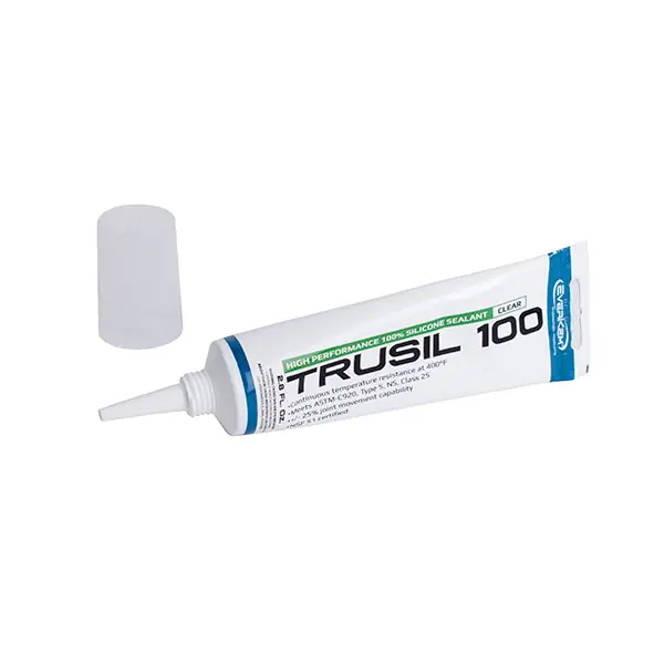 EVERKEM TS100-STC TruSil 100 Silicone Sealant Clear 2.8 oz Squeeze Tube