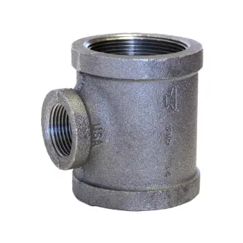 ASC Engineered Solutions 1DXE.BMT TEE 1-1/2X1-1/2X3/4 BLK MI 150# FIG 52 THRD