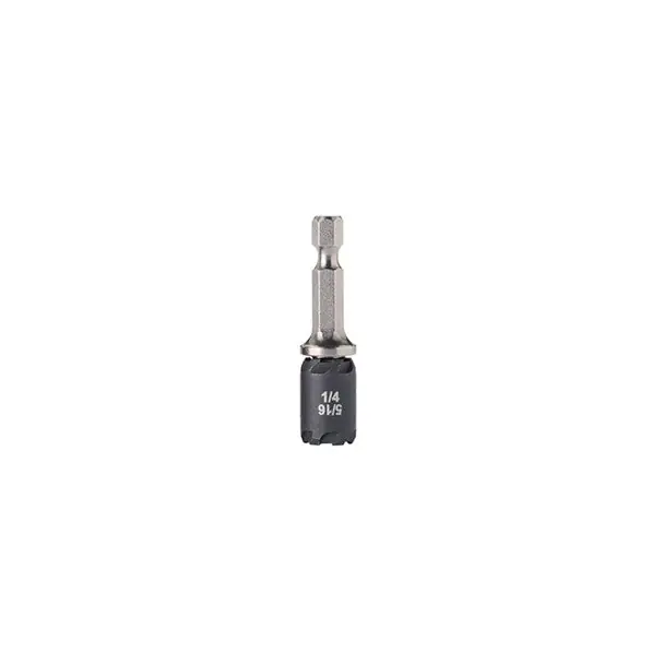 Malco MSHCXLCST C-RHEX 1/4 and 5/16 x 6 in. S2 Hardened Steel Hex Reversible Cleanable Sawtooth Driver Bit