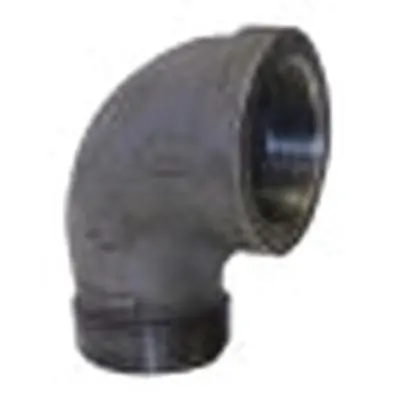ASC ENGINEERED SOLUTIONS 1D.BMSL ST ELL 1-1/2 BLK MI 150# THRD FIG 50