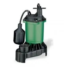 MYERS MS33T10 Myers MS Series Submersible Sump Pump For Dewater 1/3 HP 1-1/2 NPT 115V Tethered Switch (WA1)