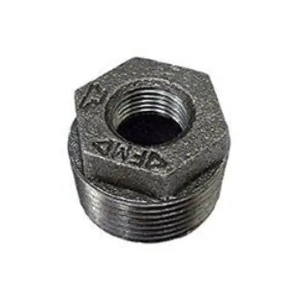 ASC Engineered Solutions 6X4.BB Bushing 6X4 Black MI Hex MXF Fig 09 - 125# Thrd
