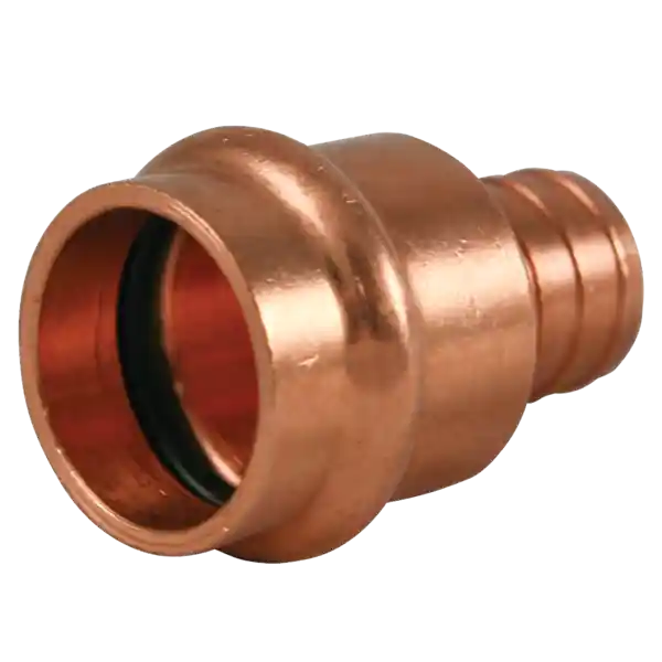 NIBCO PRESS SYSTEM PC604-P 1 in. PEX x Press Wrot Copper Adapter Lead Free