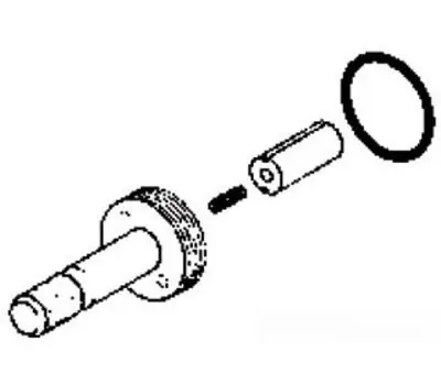 Sloan Valve EL163A Metal Solenoid Shaft Assembly for Optima Sensor Flushometers