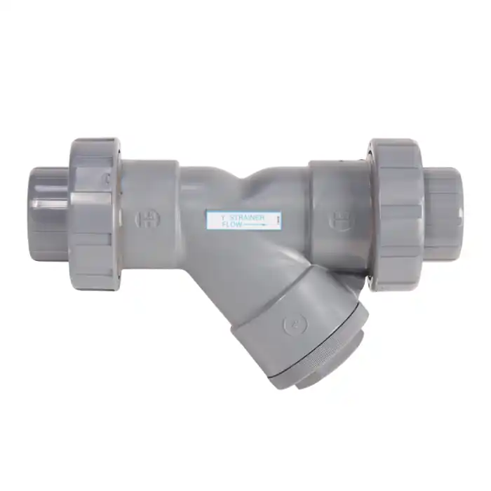 HAYWARD YS10100TE 1 PVC Y- Strainers w/EPDM o-ring 1/32 perf screen threaded end connect