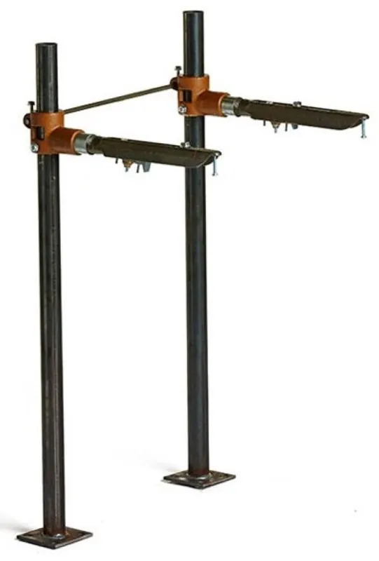JAY R SMITH MFG 0700-19-M32 Adjustable Lavatory Support with Concealed Arms