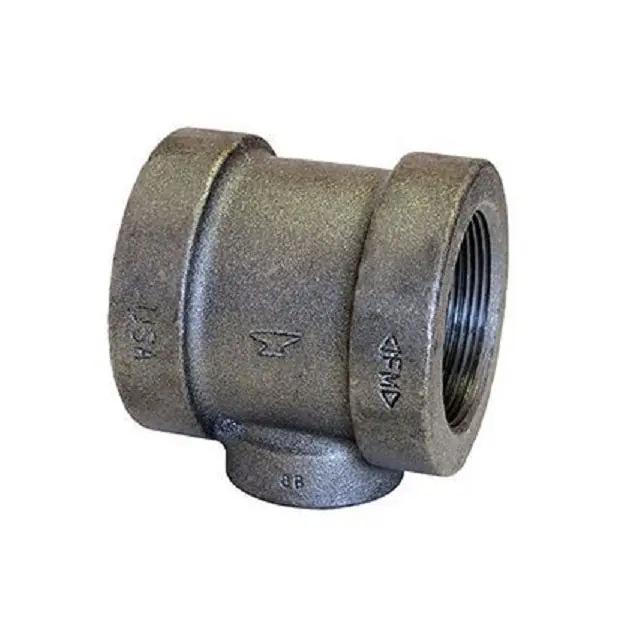 ASC Engineered Solutions 2X1.BCT TEE 2X2X1 BLK CI 125# THRD FIG 25
