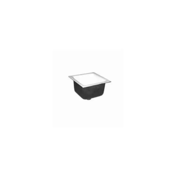 JAY R SMITH MFG 320-Y02 2 in. No-Hub Cast Iron Sanitary Floor Sink without Flange