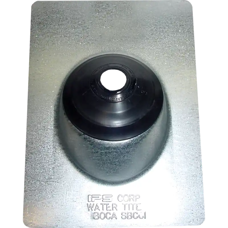 Bramec 13117 Roof Flashing 4 Galvanized 12 x 16 Base