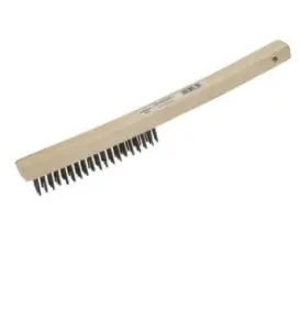 Mill-Rose 70620 Wire Brush Bent Handle 3X19 Rows