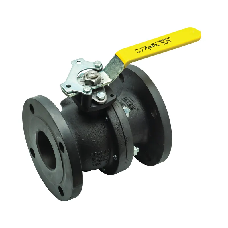 Conbraco 88A-107-01A Apollo® 2-Way Ball Valve - 2-Way, Inline Flanged, Lever Handle