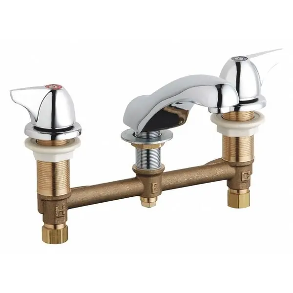 CHICAGO FAUCET COMPANY 404-1000ABCP LAVATORY FAUCET 2.2 GPM (EACH)