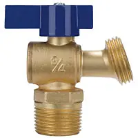 NIBCO VALVES QT74X 3/4 in. Brass Male 1/4-Turn Boiler Drain Valve