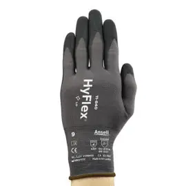 Ansell 11-840-9 HyFlex Size 9 Rubber and Plastic Glove