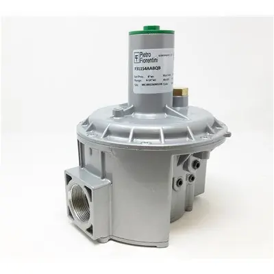 Fiorentini 31154-5BP Balanced Valve 7.5 Diaphragm Full Lockup Internal Sensing 1/2 Vent Black Spring