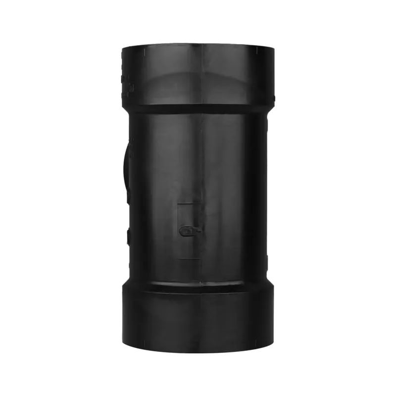 Charlotte Pipe 02930 4 Sanitary Tee - Hub x Hub x Hub - ABS DWV