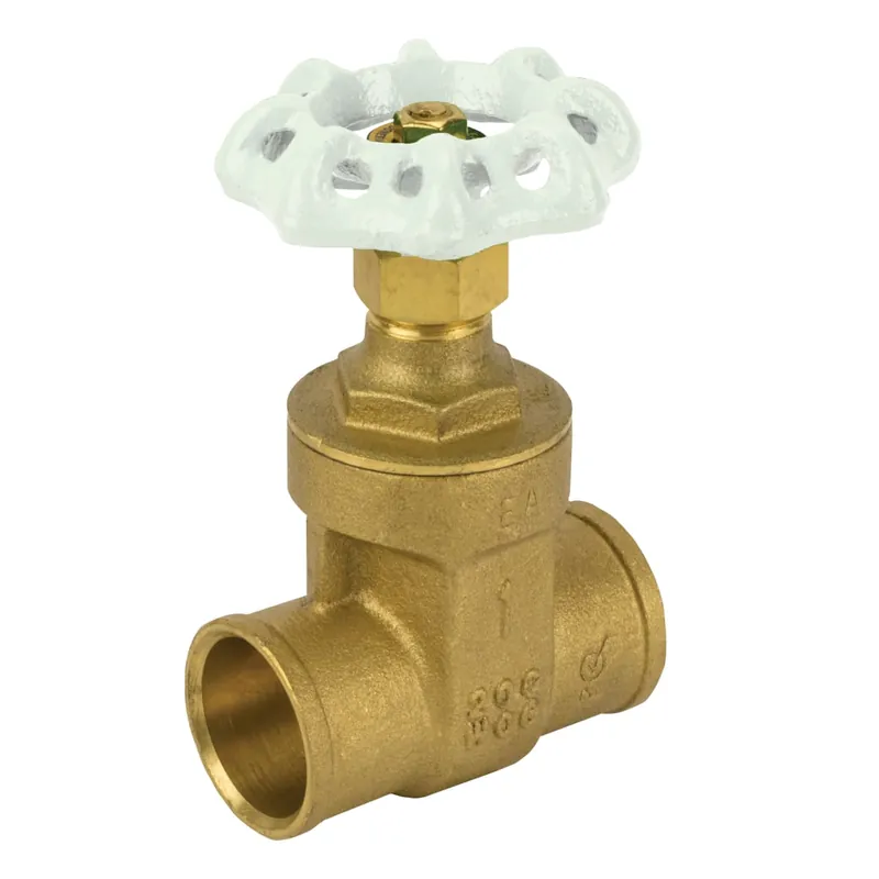 JOMAR 103-403G Gate Valve Non-rising Stem Solder Connection 200 WOG