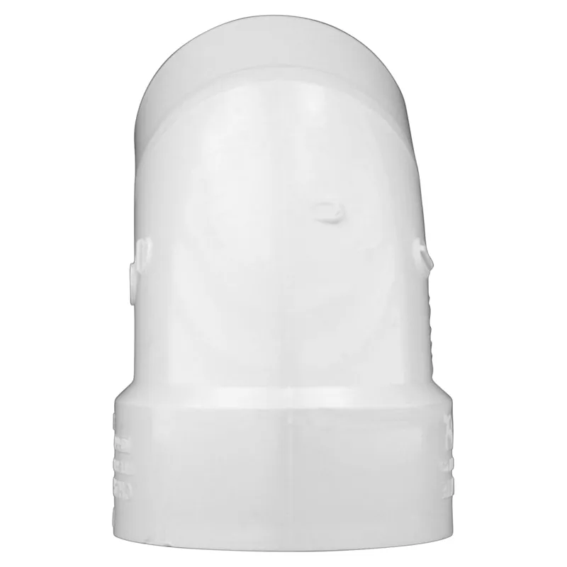 Charlotte Pipe 03397 2 1/6 Bend - 60 Deg - Elbow (Street) - Hub x Ftg - PVC DWV