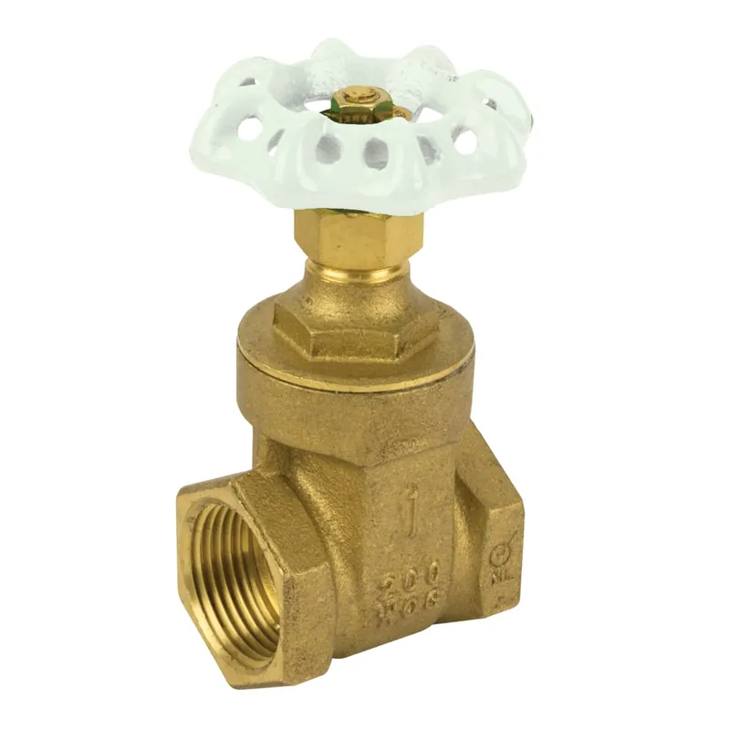 JOMAR 103-303G Gate Valve, Non-rising Stem, Threaded Connection, 200 WOG