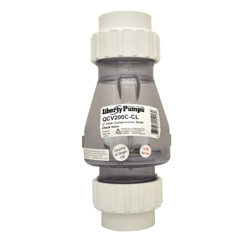Liberty Pumps QCV200C-CL Check Valve 2 Compression Replacement MPN