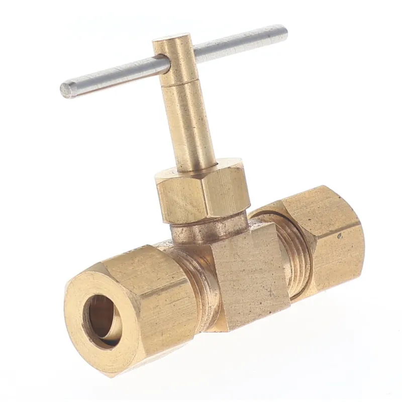 Pasco 7-7834 1/4 Comp x Comp Needle Valve