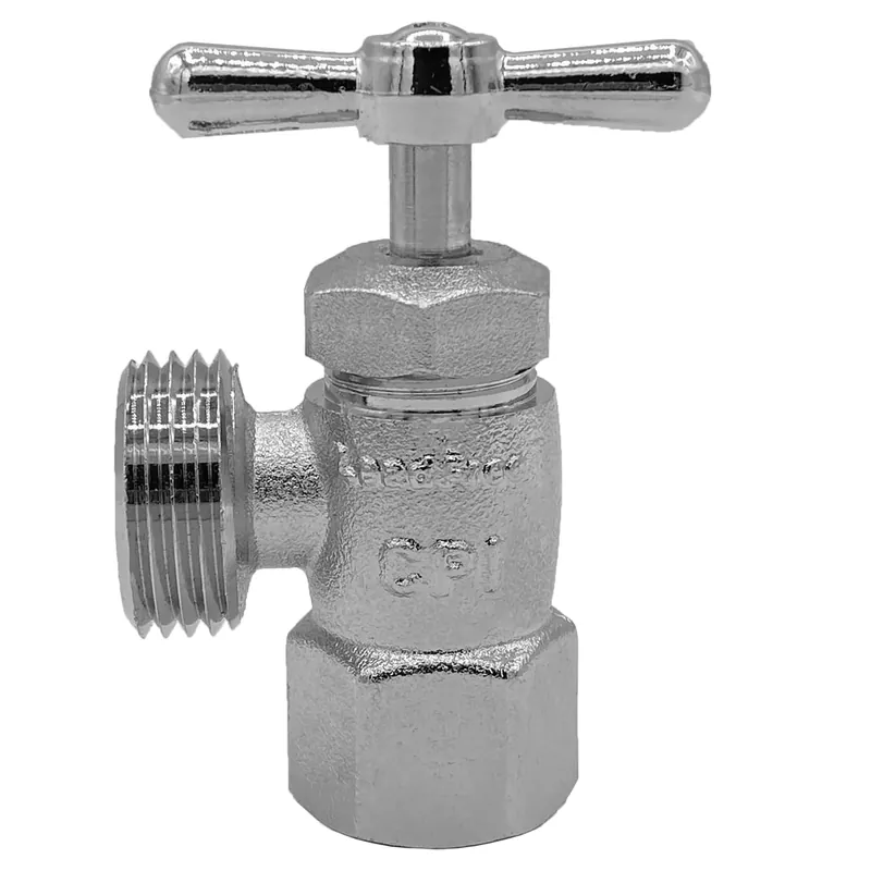 Arrowhead Brass WM50F Washing Machine Valve 1/2 FIP x 3/4 MHT - Lead Free