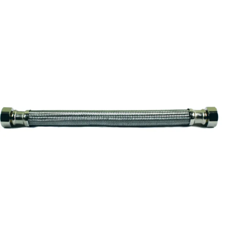 Easyflex EFWC-034-BR-1010-24 3/4 FIP x FIP - 24 Long Stainless Water Heater Connector