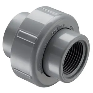 Spears 8099-005C 1/2 CPVC UNION 2000 SOCXFPT EPDM