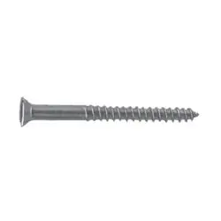 Pasco 1503 1.5 #12 BR Wood Screw-Phillips