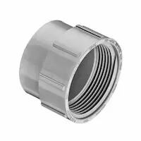Spears P105-015C 1-1/2 CPVC DWV C/O Adapter SpigotxFNPT