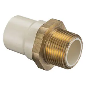 Spears 4136-005BR 1/2 CTS CPVC Male Adapter BR/MPTXSOC