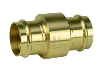 JOMAR 105-628G Inline Check Valve Press Expansion Connection 200 WOG Class 155