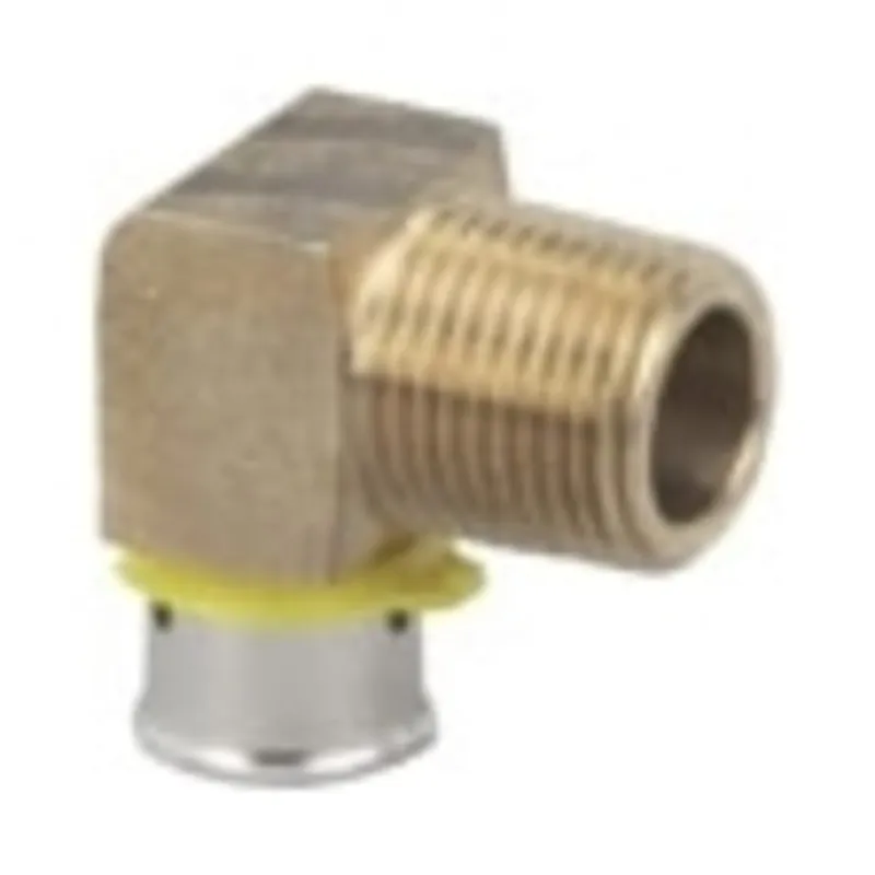 Viega 92525 1/2 x 3/4 - (P-MPT) - 90 Deg Elbow