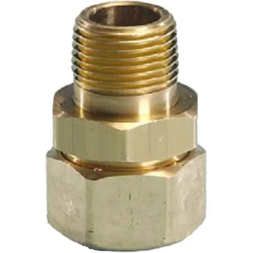 TracPipe FGP-FST-1500 1-1/2 AutoFlare x NPT Straight Fitting