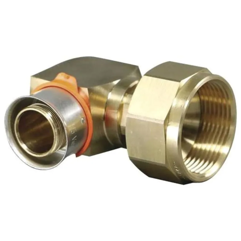 Viega 97155 1x1 - (P-Flare) - 90 Deg Elbow (Flare) PureFlow® Press