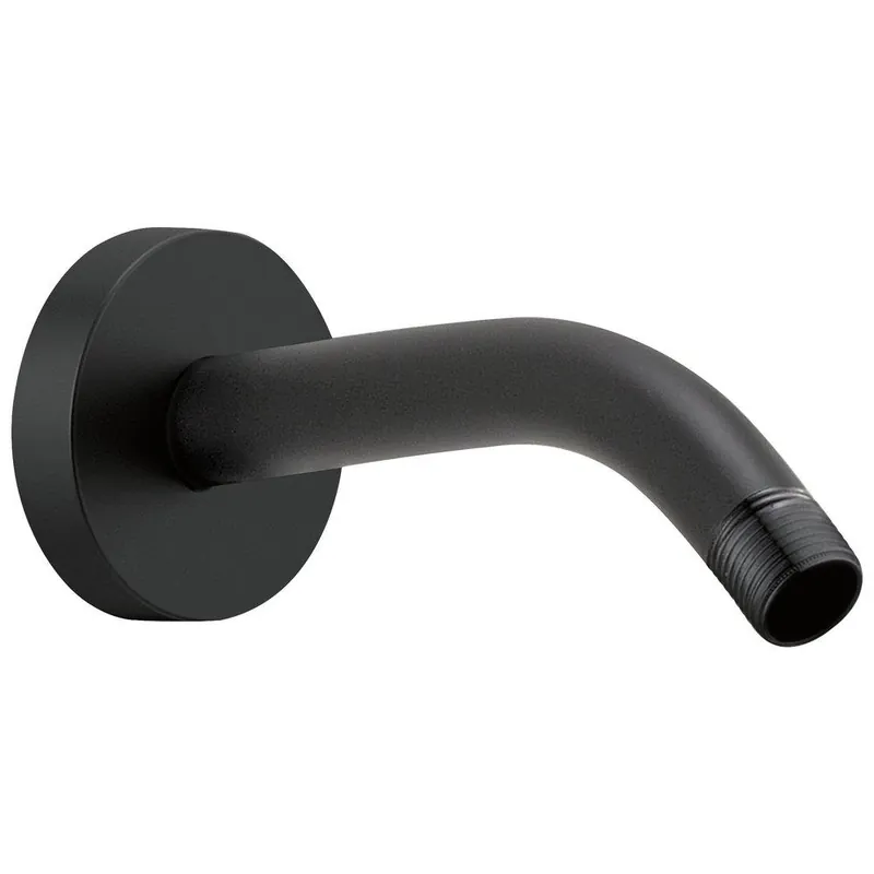 Brizo RP74751BL Odin 7 in. Shower Arm and Flange in Matte Black