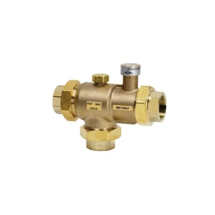 Honeywell MX128LF/U Mixing Valve, 1-1/4 in., 9.3 Cv
