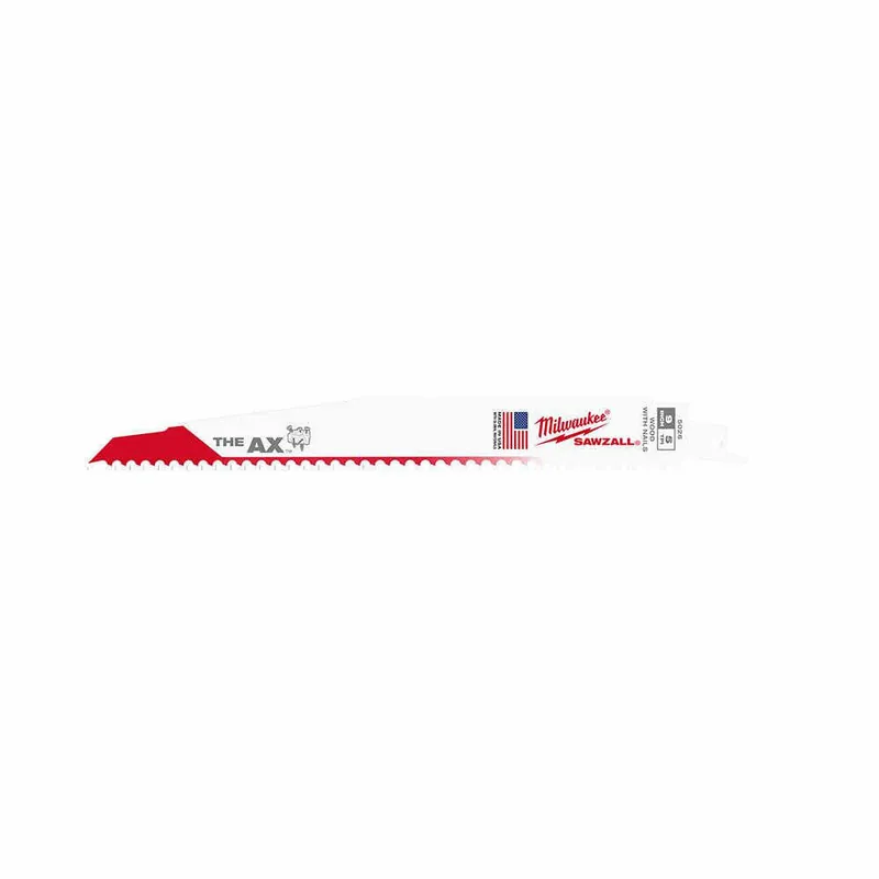 Milwaukee 48-00-8026 The Ax 9 inch 5 TPI Reciprocating Saw Blade